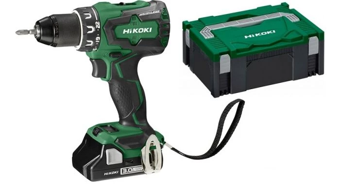 Perceuse à percussion sans fil HiKOKI DV18DBSLWQZ Perceuse visseuse à percussion sur accu - 18V - 3.000 mAh - 70 Nm 3 Perceuse à percussion sans fil HiKOKI DV18DBSLWQZ Perceuse visseuse à percussion sur accu - 18V - 3.000 mAh - 70 Nm