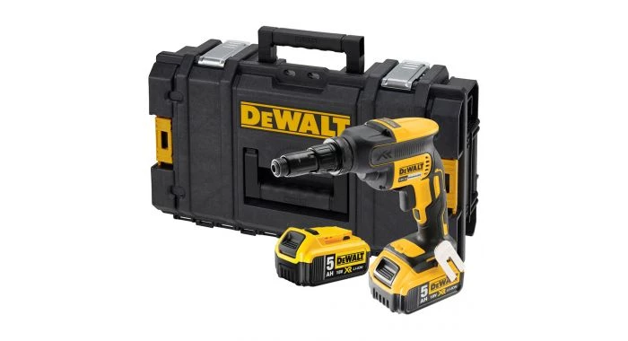 Visseuse placo sans fil DeWalt DCF622P2 Visseuse plaque de plâtre à batteries 18V Li-Ion (2x batterie 5.0Ah) dans TSTAK - DCF622P2-QW 3 Visseuse placo sans fil DeWalt DCF622P2 Visseuse plaque de plâtre à batteries 18V Li-Ion (2x batterie 5.0Ah) dans TSTAK - DCF622P2-QW