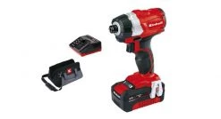 Visseuse à choc sans fil Einhell TE-CI 18 BL Kit - Set perceuse à percussion Li-Ion 18V (1x batterie 4.0Ah) dans sac - moteur brushless - 4510035