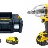 Clé à choc sans fil DeWalt DCF899HP2 - Set clé à choc Li-Ion 18V (2x batterie 5.0Ah) dans TSTAK - 950Nm - 1/2"- moteur brushless - DCF899HP2-QW