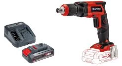 Visseuse sans fil Einhell TE-DY 18 Li Solo - Set visseuse placo Li-Ion 18V (1x batterie 2.5Ah) - 1/4''