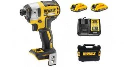 Visseuse à choc sans fil DeWalt DCF887D2 Visseuse à chocs à batteries 18V Li-Ion set (2x batterie 2,0Ah) dans TSTAK - moteur sans charbon - DCF887D2-QW