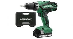 Perceuse visseuse sans fil HiKOKI DS18DJLWCZ - Set perceuse visseuse Li-Ion 18 V (2x batterie 1,5Ah) dans coffret - 53Nm