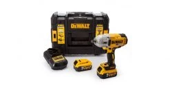 Clé à choc sans fil DeWalt DCF899P2 - Set clé à choc Li-Ion 18V (2x batterie 5.0Ah) dans coffret TSTAK - 1625Nm - Moteur brushless - DCF899P2-QW