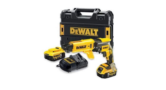 Visseuse automatique sans fil DeWalt DCF620P2K - Set d'outils à batteries 18V - Visseuse plaques de plâtre (2x batterie 5.0Ah) dans TSTAK - Moteur sans charbon - DCF620P2K-QW 3 Visseuse automatique sans fil DeWalt DCF620P2K - Set d'outils à batteries 18V - Visseuse plaques de plâtre (2x batterie 5.0Ah) dans TSTAK - Moteur sans charbon - DCF620P2K-QW