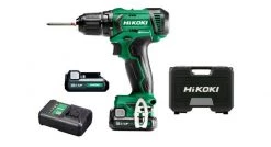 Perceuse visseuse sans fil HiKOKI DS12DAWFZ - Set perceuse visseuse Li-Ion 10,8V - 12V (2x batterie 2.5Ah) - 38 Nm
