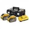 Batterie DeWALT DCB118Y2T - Set batterie (2x 12Ah) dans TSTAK