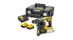 Perforateur burineur sans fil DeWALT DCH273P2T Perfo-burineur à batteries 18V Li-Ion set (2x batterie 5,0Ah) dans TSTAK - moteur sans charbon - DCH273P2T-QW