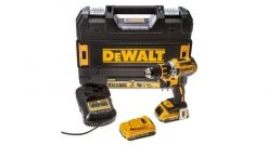 Perceuse visseuse sans fil DeWalt DCD790D2 - Set perceuse visseuse Li-Ion XR 18V (2x batterie 2Ah) dans TSTAK - moteur brushless - 60 Nm - DCD790D2-QW