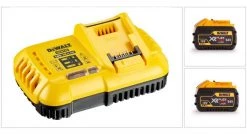 Kit de démarrage sans fil DeWalt DB118X2 Set de démarrage 18V /54V XR FlexVolt Li-Ion (2x batterie 9.0Ah) + chargeur - DCB118X2-QW