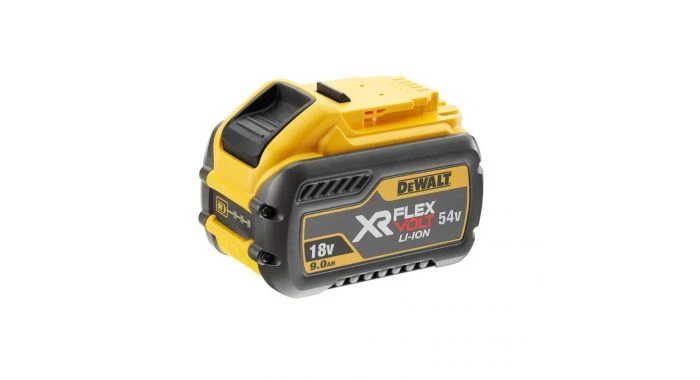 Kit de démarrage sans fil DeWalt DCB132X2 Set de démarrage 18V / 54V FlexVolt Li-Ion (2x batterie 9.0Ah) + chargeur double - DCB132X2-QW 4 Kit de démarrage sans fil DeWalt DCB132X2 Set de démarrage 18V / 54V FlexVolt Li-Ion (2x batterie 9.0Ah) + chargeur double - DCB132X2-QW – Image 2
