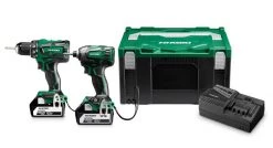 Pack outils sans fil HiKOKI KC18DPLWDZ Combopack perceuse et visseuse sans-fil - 70 Nm - 18 V - 2 batteries 5,0Ah - HSC III