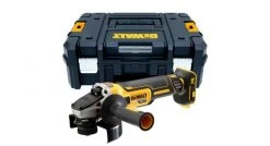 DeWALT Soldes 2022 36 Meuleuse d'angle sans fil DeWalt DCG405NT - Meuleuse sans fil Li-Ion 18V (machine seule) dans TSAK - 125 mm - moteur brushless - DCG405NT-XJ