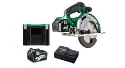 Scie circulaire sans fil HiKOKI C3606DAWRZ Scie circulaire sans fil - 36 V - 2.5 Ah - 66 mm