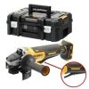 Meuleuse d'angle sans fil DeWalt DCG406NT Meuleuse sans fil 18V Li-Ion (machine seule) dans TSTAK - 125 mm - moteur brushless - DCG406NT-XJ -DeWALT Soldes 2022 9366b47269ae5271773db27868b98b5c