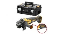 Meuleuse d'angle sans fil DeWalt DCG406NT Meuleuse sans fil 18V Li-Ion (machine seule) dans TSTAK - 125 mm - moteur brushless - DCG406NT-XJ