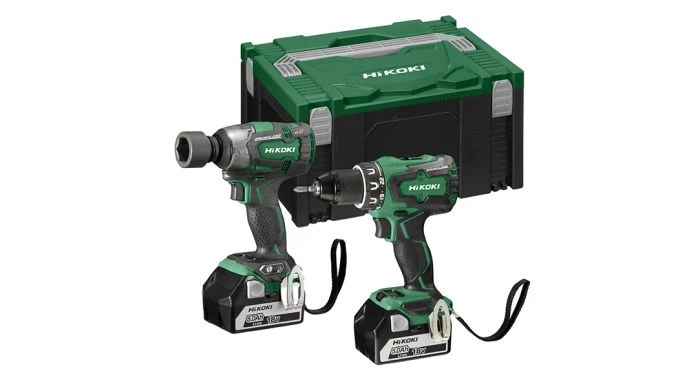 Pack outils sans fil HiKOKI KC18DPLWDZ Combopack perceuse et visseuse sans-fil - 70 Nm - 18 V - 2 batteries 5,0Ah - HSC III 4 Pack outils sans fil HiKOKI KC18DPLWDZ Combopack perceuse et visseuse sans-fil - 70 Nm - 18 V - 2 batteries 5,0Ah - HSC III – Image 2