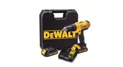 Perceuse visseuse sans fil DeWalt DCD771C2 - Set perceuse visseuse Li-Ion 18V (2x batterie 1,3Ah) dans mallette - 42Nm - DCD771C2-QW