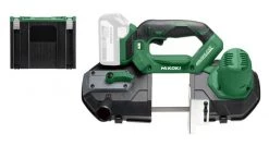 Scie à ruban portative sans fil HiKOKI CB18DBLW4SZ - Scie à ruban sans fil dans coffret HSC - 18 V - 83 mm - Machine seule