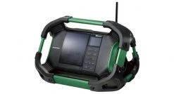 DeWALT Soldes 2022 7 Radio de chantier sans fil HiKOKI UR18DSDLW4Z - Radio de chantier Li-Ion 14,4-18V - DAB+ - Bluetooth - sur secteur & batteries