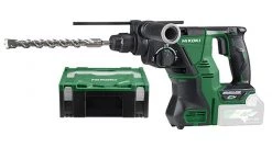 Perforateur burineur sans fil HiKOKI DH36DPAW2Z Perforateur sans fil - 36 V - 3 J (EPTA 05) - Machine seule