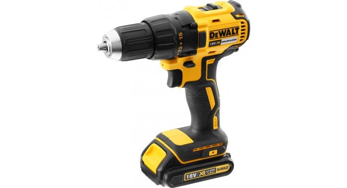 Perceuse à percussion sans fil DeWALT DCD709D2T Perceuse visseuse sans-fil - 18V Li-Ion – 2 batteries 2,0 Ah - TSTAK - DCD709D2T-QW 5 Perceuse à percussion sans fil DeWALT DCD709D2T Perceuse visseuse sans-fil - 18V Li-Ion – 2 batteries 2,0 Ah - TSTAK - DCD709D2T-QW – Image 3