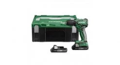 Perceuse visseuse sans fil HiKOKI DS18DDWQZ Kit perceuse sans fil 18V Li-Ion (2x 3.0Ah) en HSC – 55 Nm - sans balais – Chargeur et 2 batteries