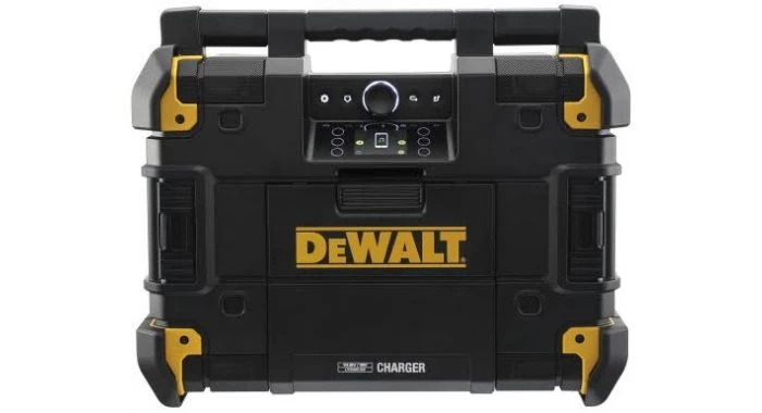 Radio de chantier sans fil Dewalt DWST1-81078 - Radio de chantier Li-Ion 10,8-54V - avec fonction chargeur - sur secteur & batterie - DWST1-81078-QW 4 Radio de chantier sans fil Dewalt DWST1-81078 - Radio de chantier Li-Ion 10,8-54V - avec fonction chargeur - sur secteur & batterie - DWST1-81078-QW – Image 2
