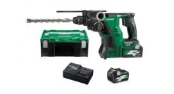 Perforateur burineur sans fil HiKOKI DH36DPAWRZ Perforateur sans fil - 36 V - 2.5 Ah - 3 J (EPTA 05)