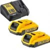 Kit de démarrage sans fil DeWalt DB115D2 Set de démarrage 18V Li-Ion (2x batterie 2.0Ah) + chargeur - DCB115D2-QW 2 Kit de démarrage sans fil DeWalt DB115D2 Set de démarrage 18V Li-Ion (2x batterie 2.0Ah) + chargeur - DCB115D2-QW -DeWALT Soldes 2022 bf73a71fa7af15fa39066aacc6c8ea12