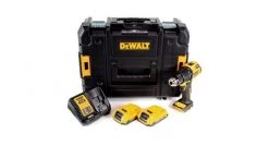 Perceuse à percussion sans fil DeWALT DCD709D2T Perceuse visseuse sans-fil - 18V Li-Ion – 2 batteries 2,0 Ah - TSTAK - DCD709D2T-QW