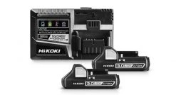 DeWALT Soldes 2022 19 Kit de démarrage sans fil HiKOKI UC18YSL3WC2 Chargeur rapide - 18V Li-Ion – 3,0 Ah