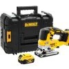 Scie sauteuse sans fil DeWALT DCS334P2 Scie sauteuse à batteries 18V Li-Ion (2x batterie 5.0Ah) dans coffret - Poignée en D - variable -DeWALT Soldes 2022 d63c8cb0c9121b8828deb95ad91b9096