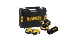 Ponceuse sans fil DeWALT DCW210P2 - Set ponceuse excentrique Li-Ion 18V (2x 5.0Ah) - 125mm - DCW210P2-QW