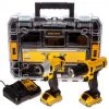 Pack outils sans fil DeWalt DCK211D2T combinaison perceuse visseuse à batteries XR 10,8V (DCD710) & visseuse à chocs (DCD815) (2 x 2,0Ah) en coffret TSTAK -DeWALT Soldes 2022 dc92df1ed438803637a9ba9146f0a19b
