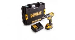 Perceuse à percussion sans fil DeWalt DCN796P1 Perceuse visseuse à percussion 18V Li-Ion (1x batterie 5.0Ah) dans coffret - moteur BL - DCD796P1