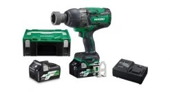 Clé à choc sans fil HiKOKWR36DAWRZ - Set clé à choc Li-Ion 36 V (2x batterie 2,5Ah) dans systainer HSC - 1100Nm - 3/4" - moteur brushless